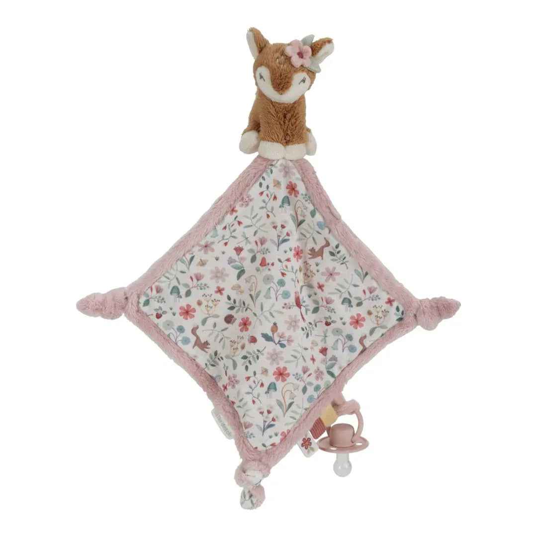 Doudou con anello porta ciuccio Little Dutch