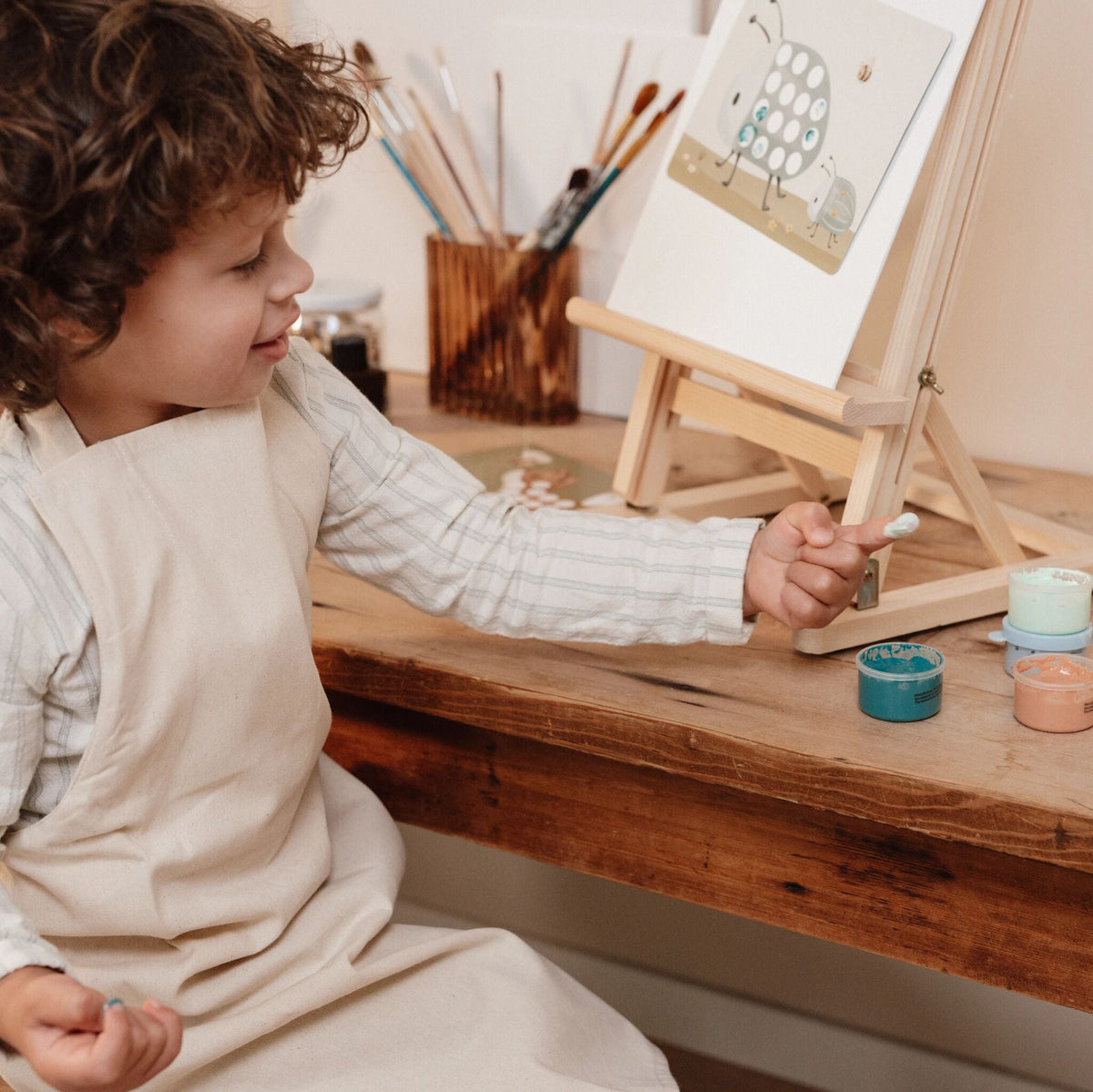 Colori a Dita Little Dutch Forest Friends – colori a dita lavabili
