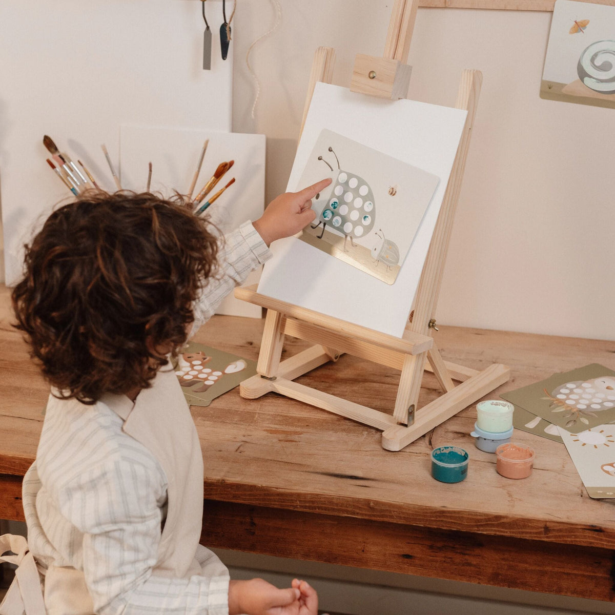 Colori a Dita Forest Friends di Little Dutch – idea regalo bambino 3 anni