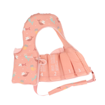 Giacca galleggiante bambini con supporto regolabile Pink Whale