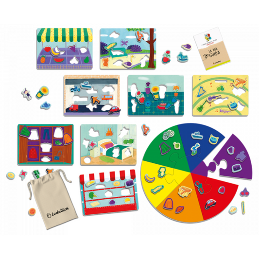 Collage per Bambini - Kit artistici con Fogli Adesivi – Le Coccole