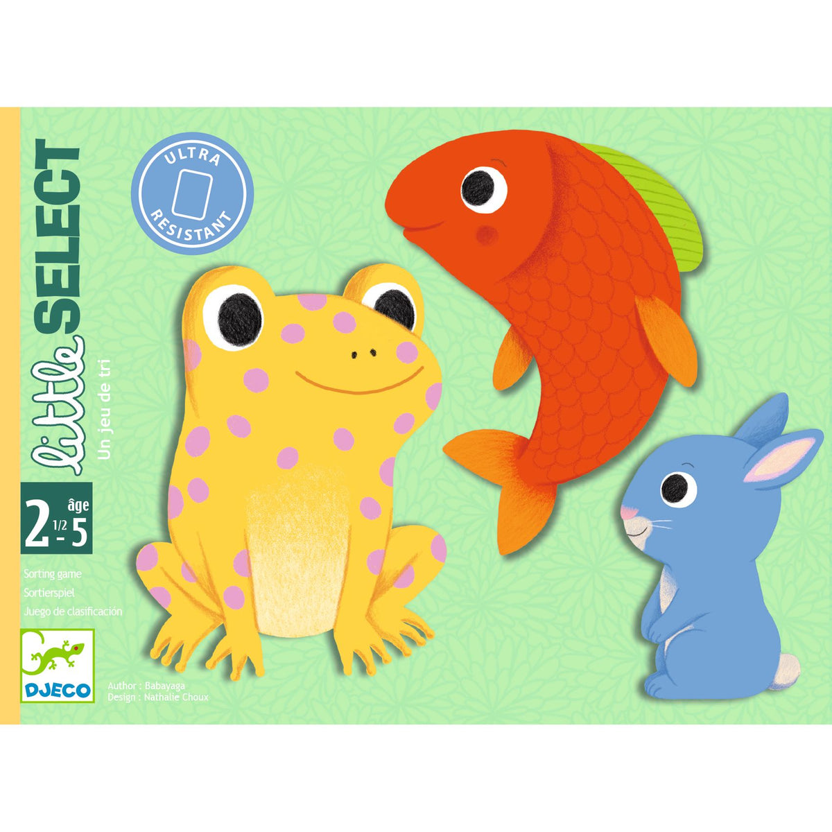 Little Select Djeco – carte rotonde con gli animali