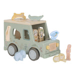 Auto safari con incastri Little Dutch Safari Friends in legno