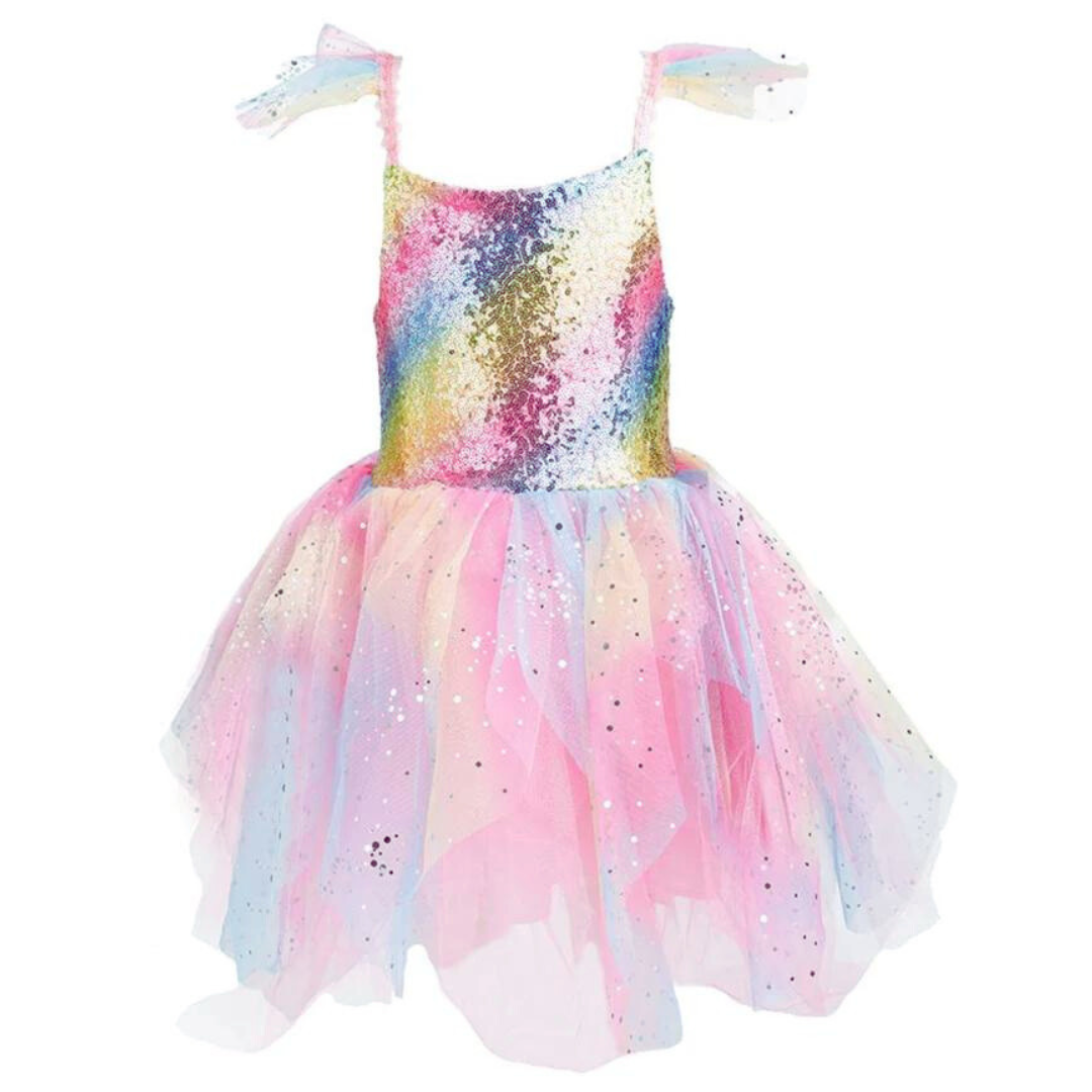 Great Pretenders Costume da Principessa - Arcobaleno - Con Tutu ed Ali!