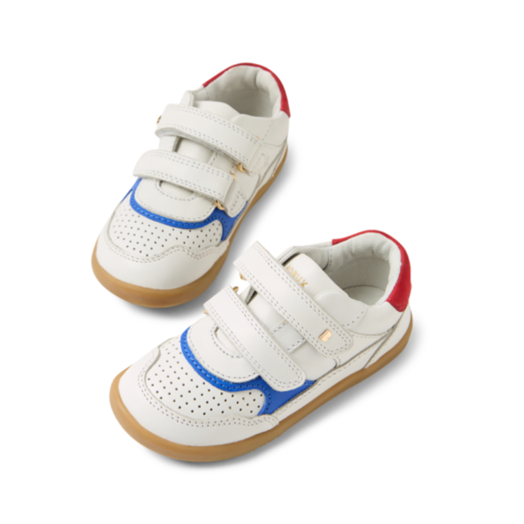 Bobux I Walk Hunter - White Salsa