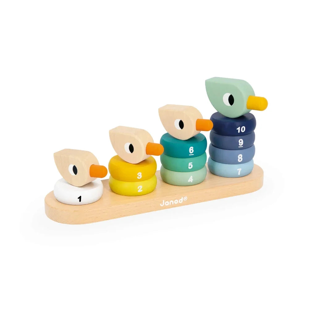 Paperelle Impilabili Janod, regalo in legno per il primo compleanno