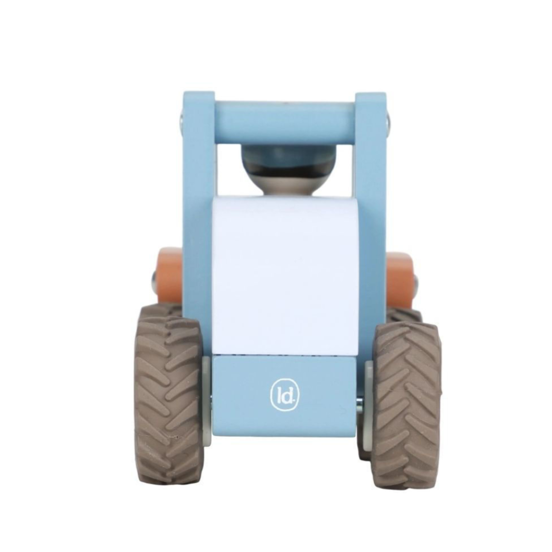 escavatore in legno certificato