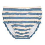 Costume pannolino Little Dutch Ocean Blue Stripes a righe blu e crema
