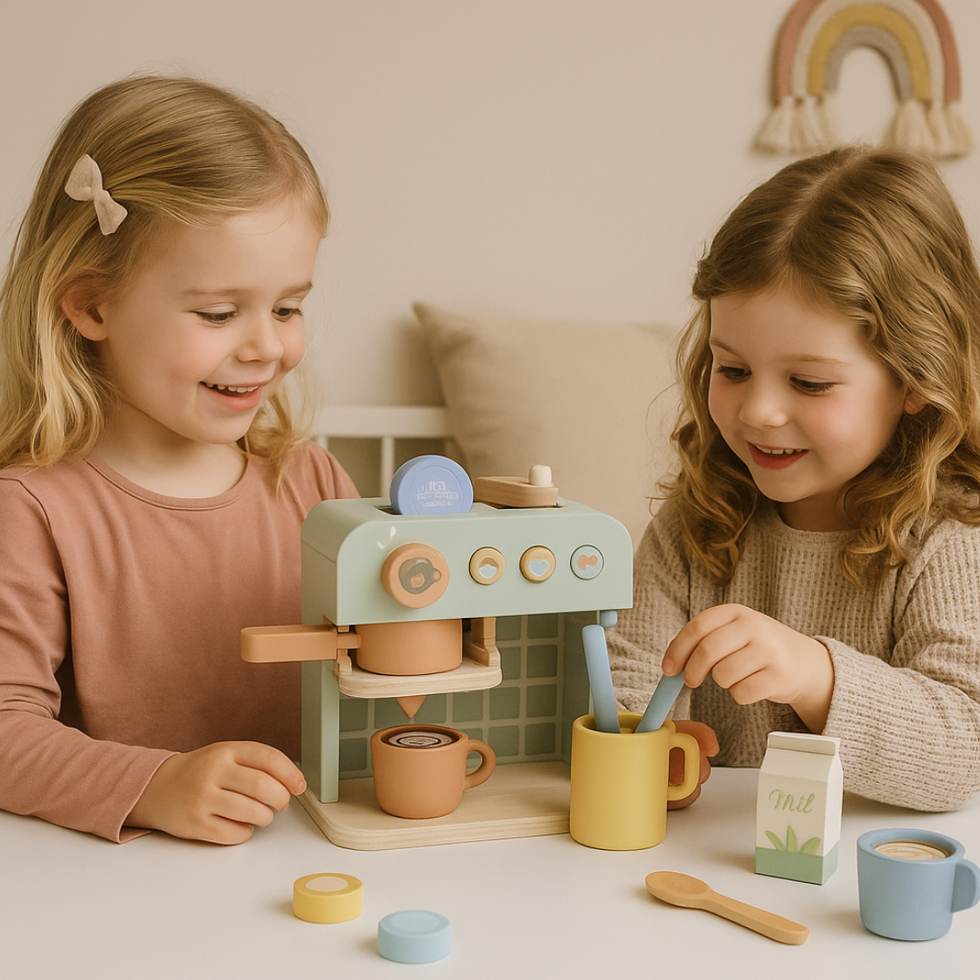 Macchina per Caffè Espresso Giocattolo con Macinino