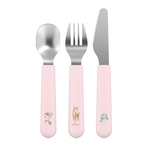 set posate bambini acciaio