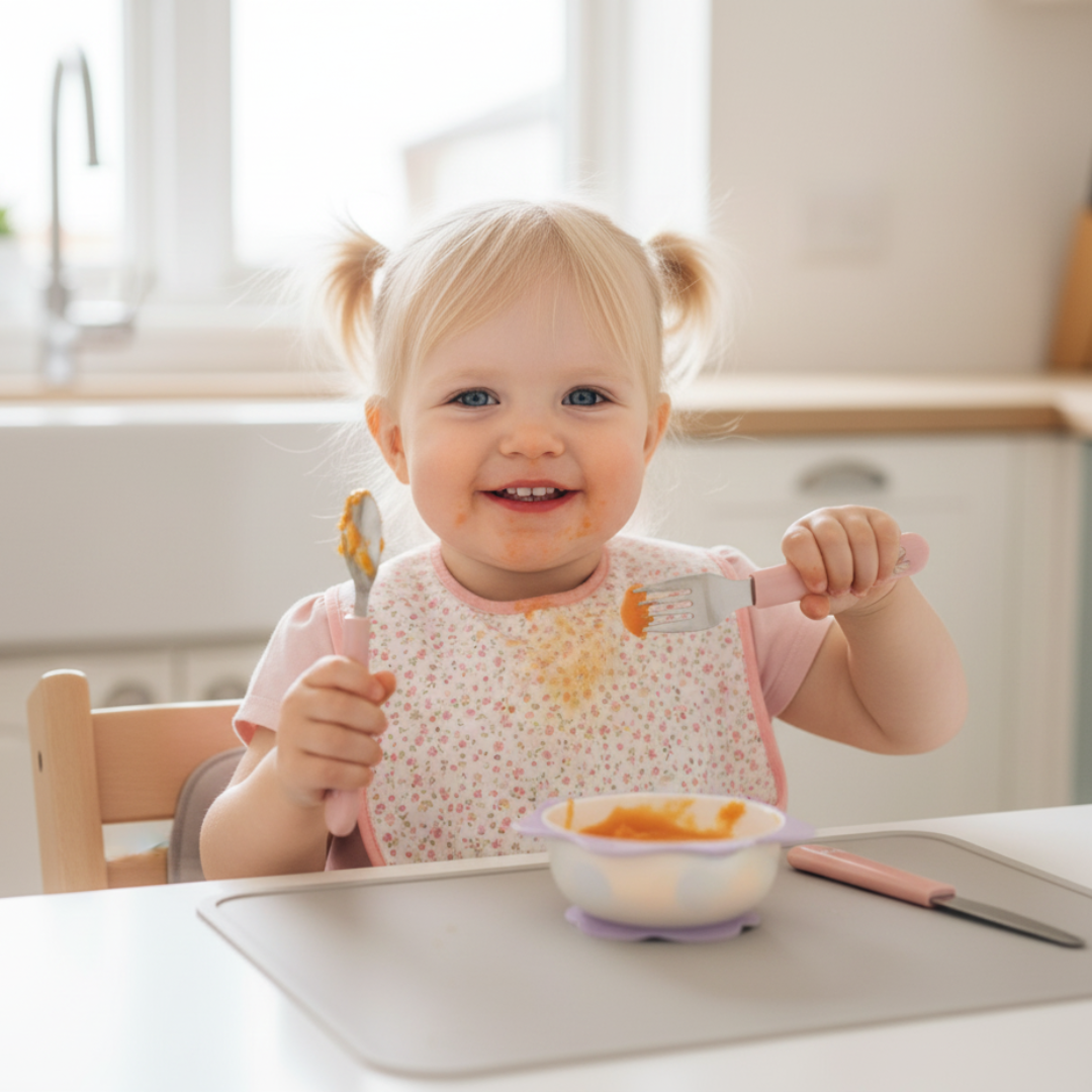 Cucchiai e Forchette per Bambini in Acciaio Inox 