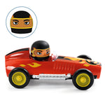 Macchinina in metallo Red Super Speed – vista laterale