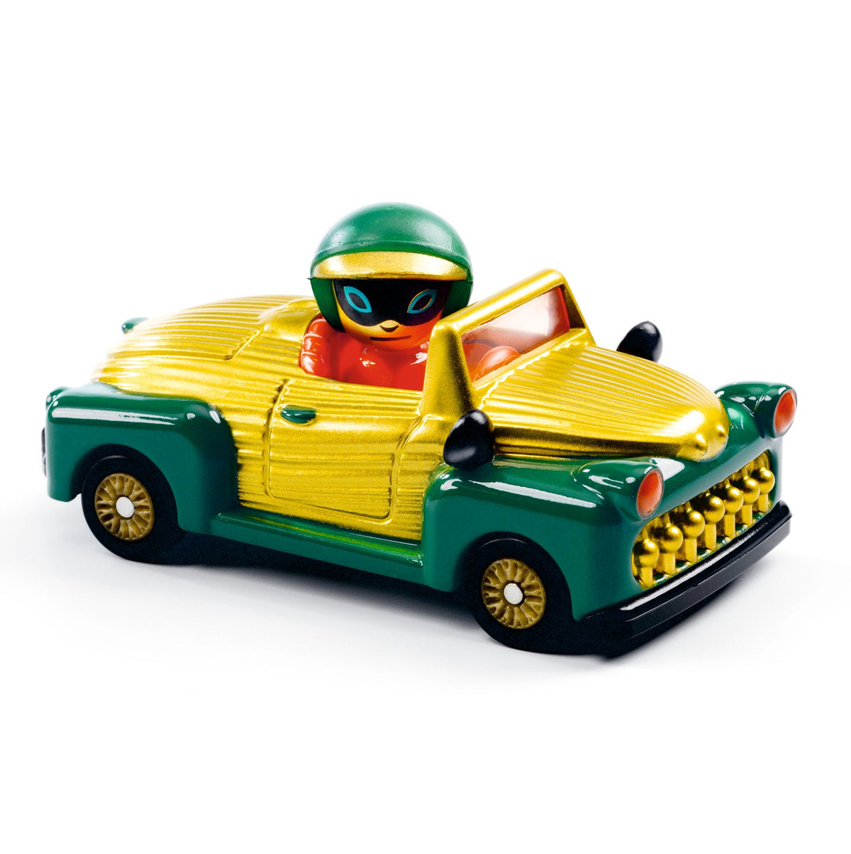 Macchinina Crazy Motors Djeco Royal Scarab – confezione