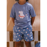 Rash guard mare bambino Monnëka Hippos UPF 50