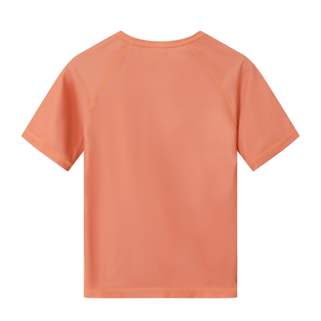 T-shirt mare bambino fantasia Camping con protezione solare UPF 50+
