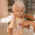 Maglietta mare bambino Monnëka Wild Animals con protezione solare