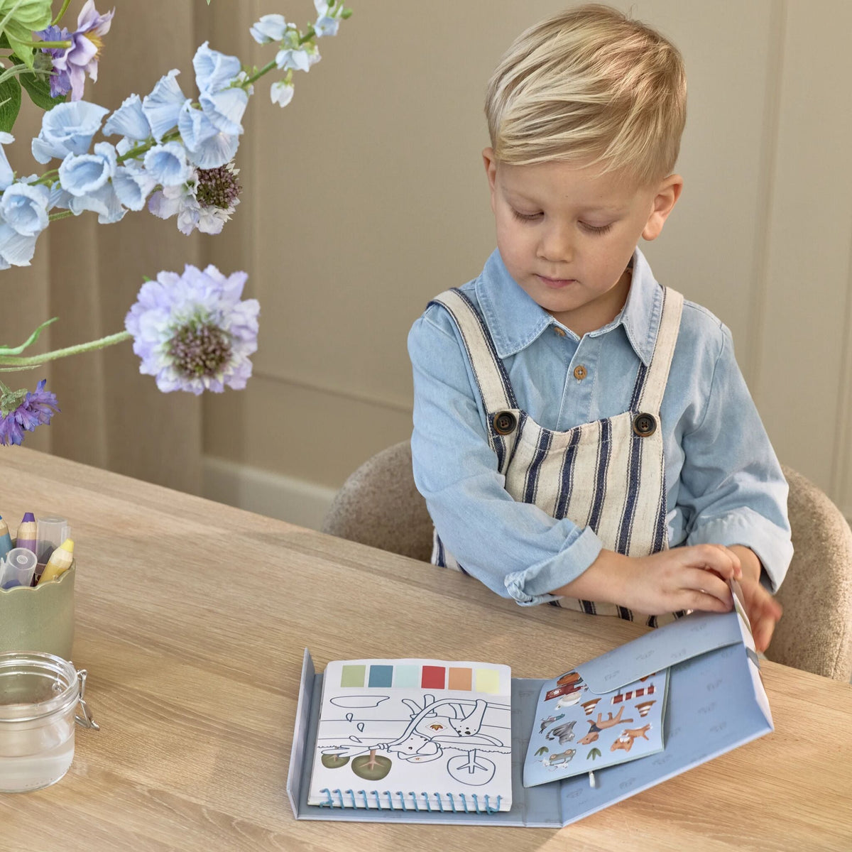 Paint Book Jim Little Dutch, idea regalo per un bambino di 3 anni