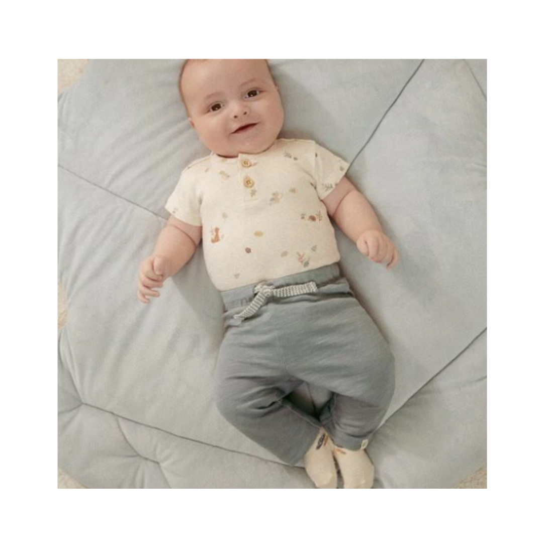 Little Dutch Pantaloncini lunghi neonato in cotone organico