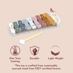 xilofono in legno bambini