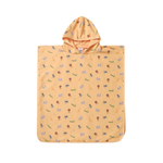 Poncho spiaggia bambini Monnëka Wild Animals con cappuccio 1-3 anni