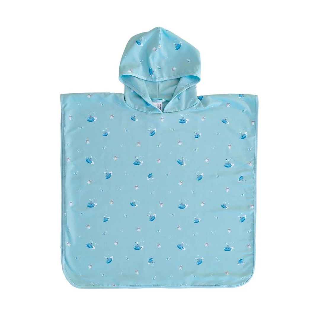 Monnëka Poncho Spiaggia Submarine – poncho mare bambini - 1-3 Anni