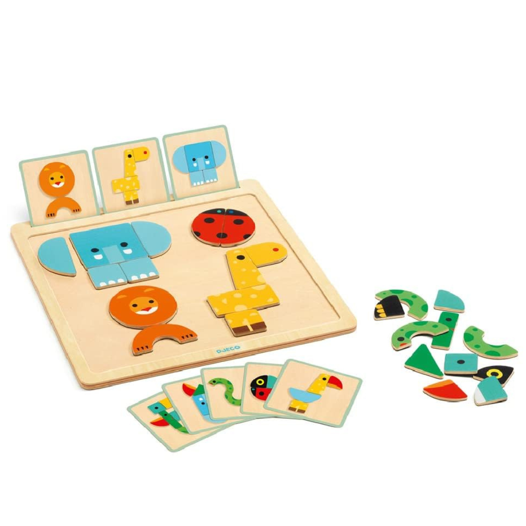 giochi incastro legno