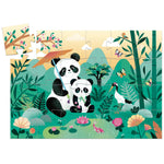 Puzzle sagomato Leo il panda Djeco – scatola sagomata