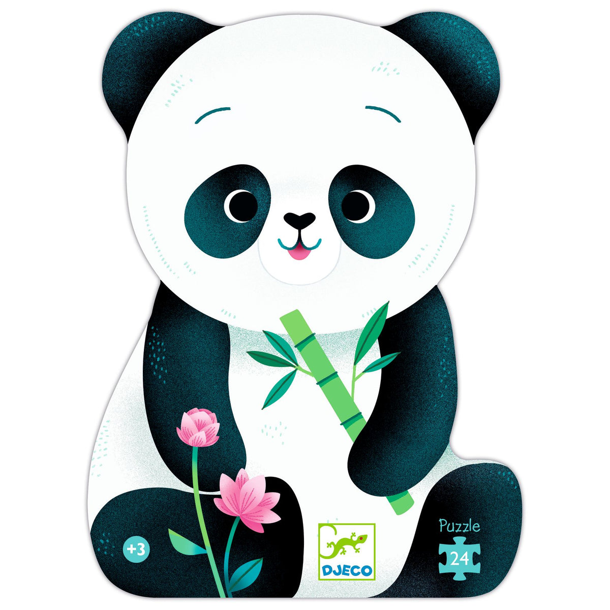Puzzle Leo il panda Djeco – puzzle montato da 42 x 30 cm