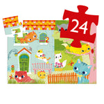 Puzzle Pachat Djeco – 24 pezzi in cartone