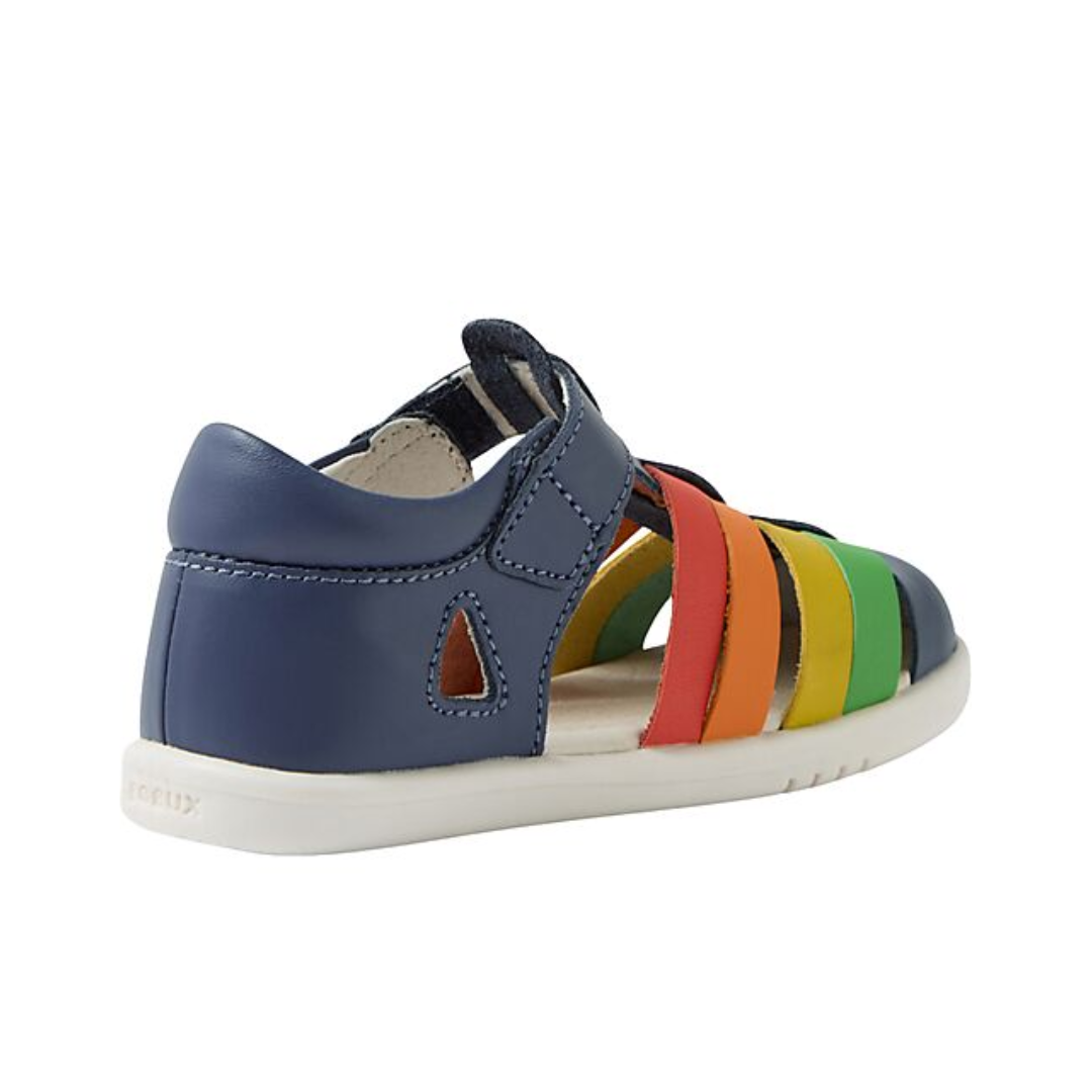 Sandali Bobux Kid+ Tidal Vintage Indigo Multi vista laterale