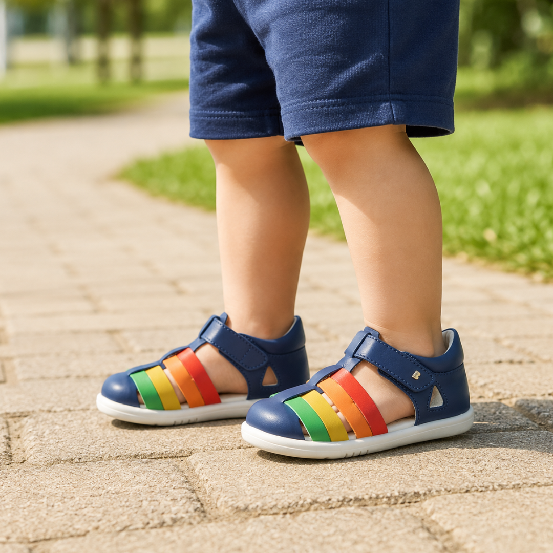 Sandali punta chiusa bambini estate Bobux Kid Plus