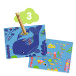 Kit Djeco Il topo e i suoi amici – carte da grattare