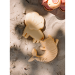 Set mare bambini con secchiello paletta rastrello e formine