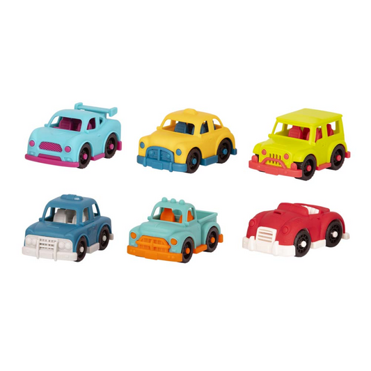 Btoys - Set 6  Macchinine Giocattolo per Bambini