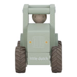 Trattore giocattolo verde Little Dutch dai 2 anni