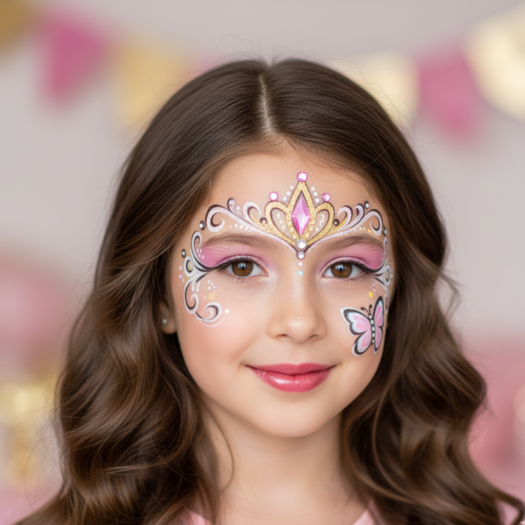 Djeco - Truccabimbi Kit  – Trucco Viso Bambini Lavabile e Sicuro 3+ - Unicorni