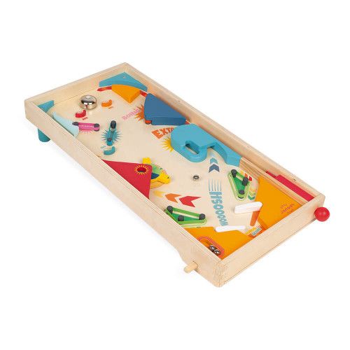 Flipper in legno Janod, gioco di abilità dai 5 anni