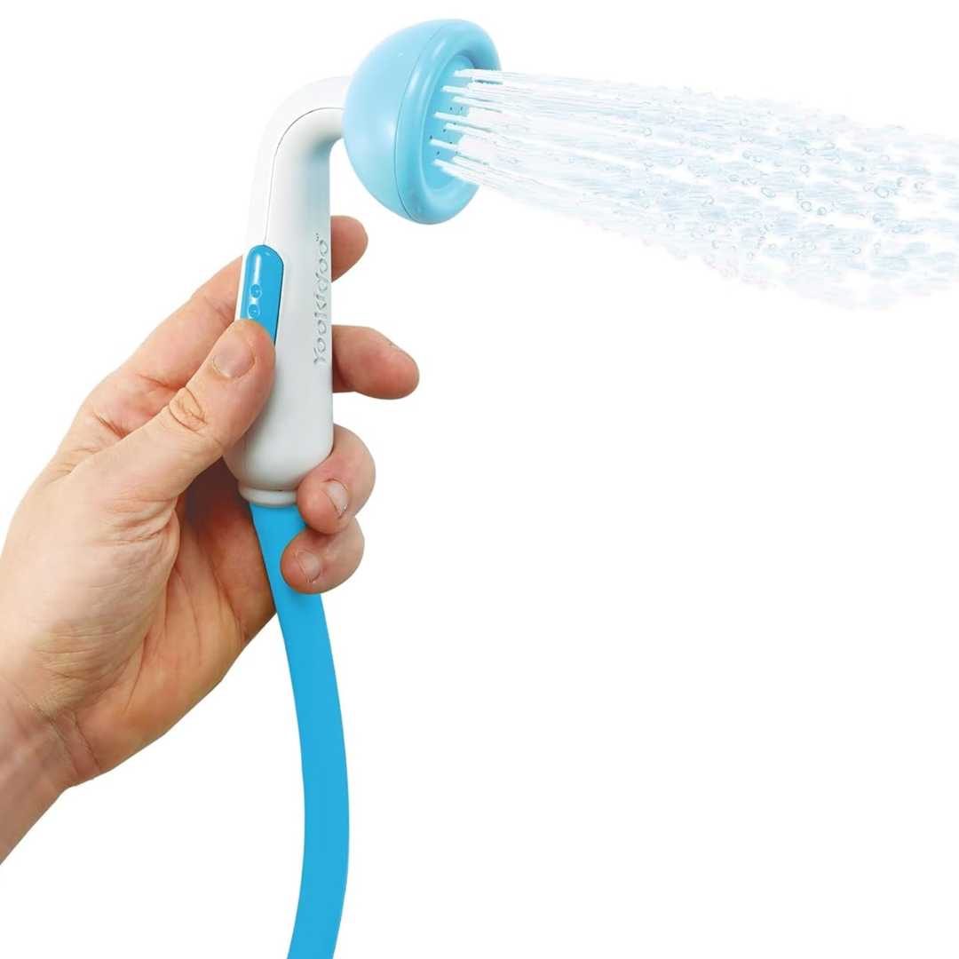 Pompa a ricircolo a batterie del gioco bagnetto Yookidoo, getto d'acqua delicato e continuo
