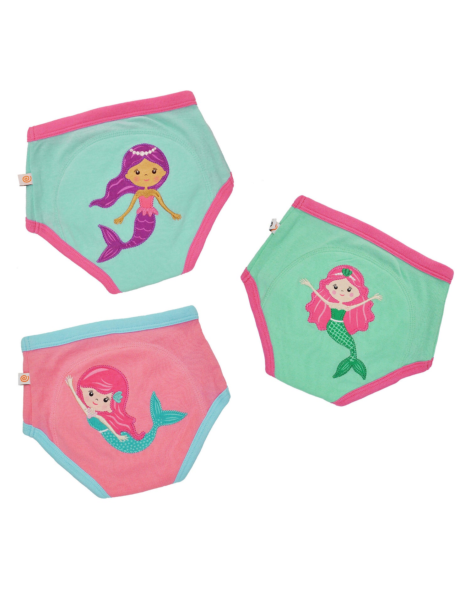 mutandine spannolinamento zoocchini fantasia sirene