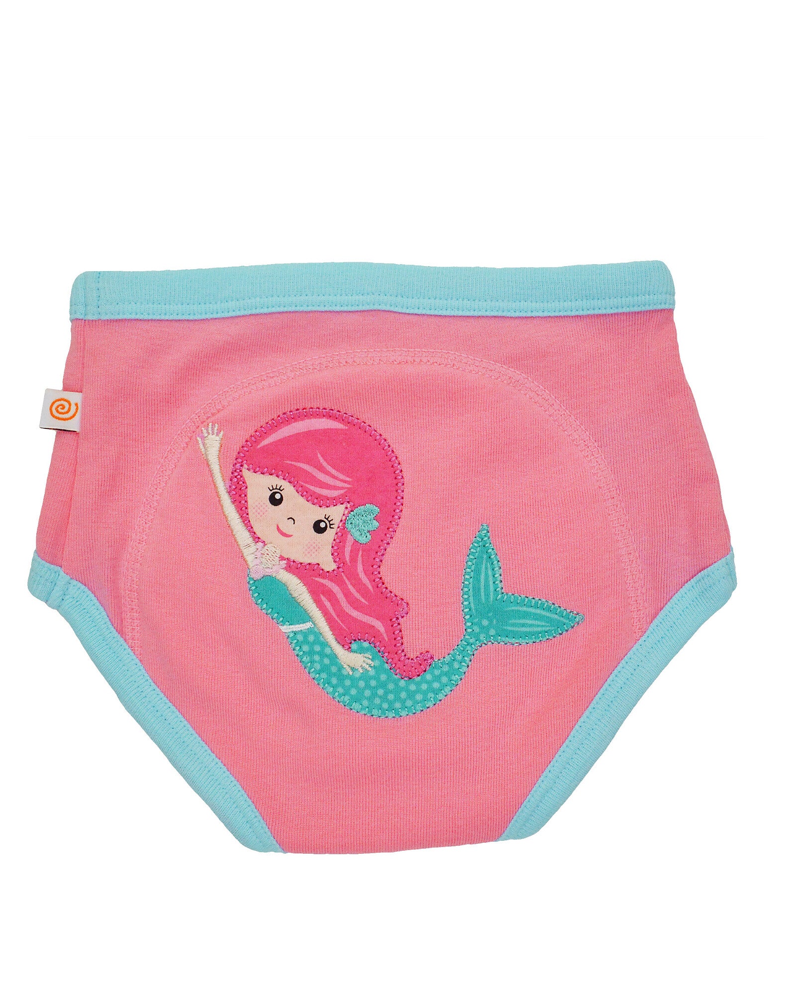 pacco da 3 mutandine imbottite sirene bimba