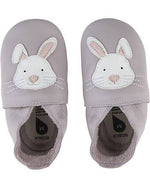 Bobux Soft Sole babbucce Coniglietto Lilla - Come camminare a piedi nudi - Le Coccole