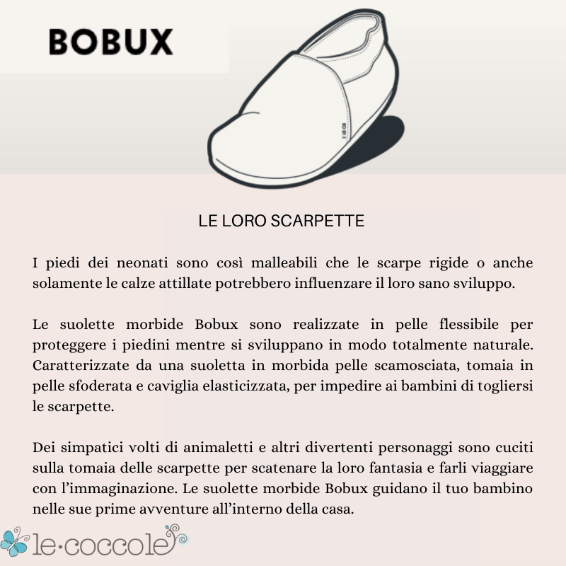 Bobux Soft Sole Babbucce Coniglio Argento - Come camminare a piedi nudi - Le Coccole