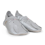 Bobux Soft Sole Babbucce Coniglio Argento - Come camminare a piedi nudi - Le Coccole