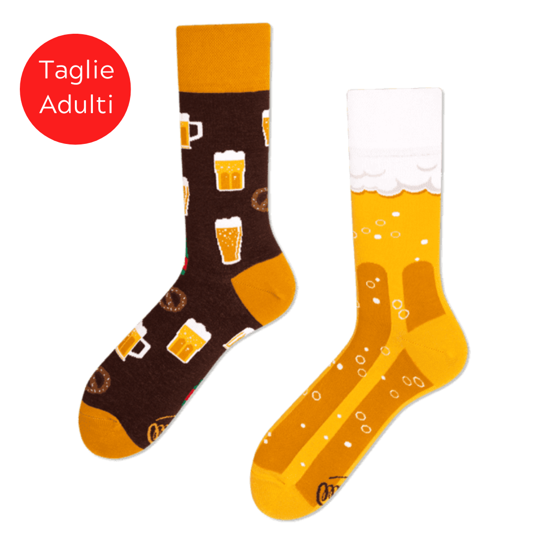 Many Mornings Calzini Mismatched Lumberjack Life – Boscaiolo A Quadri Rosso E Nero – Regalo Natale