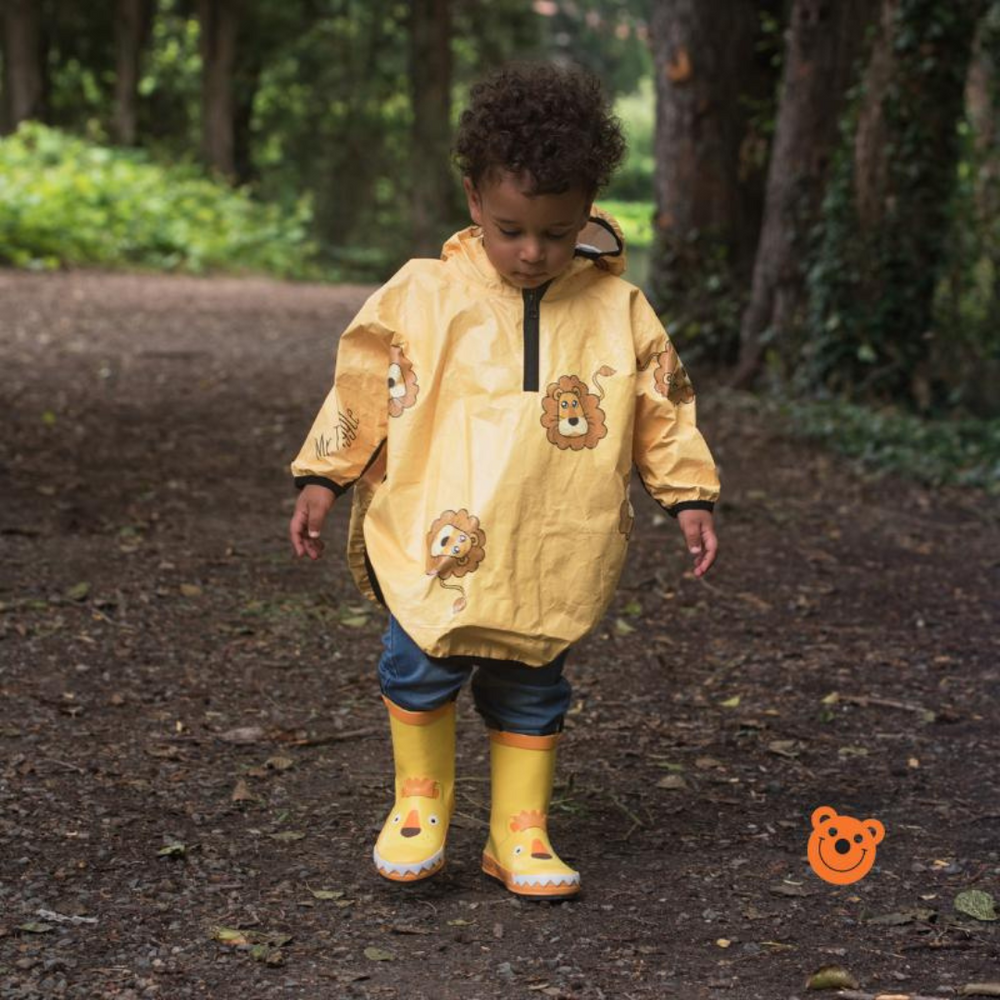 Set mantella e stivali impermeabili blu Protezione completa Le Coccole