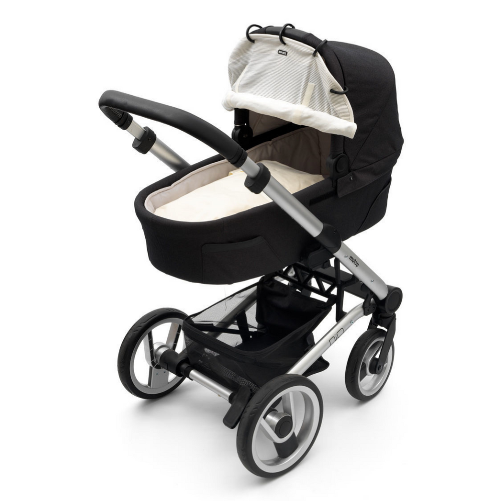 Ruote Girevoli Per Passeggino MroMax - Diametro 120mm, Spessore 25mm, Nero E Giallo, Set Di 2 - Foto 6