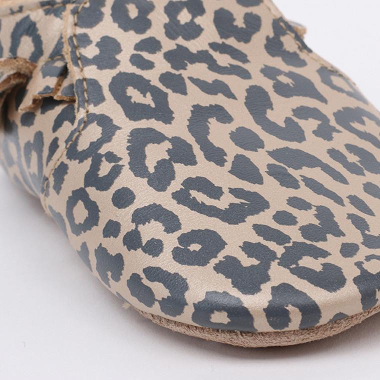 Bobux Soft Sole Babbucce Leopard - Come camminare a piedi nudi - Le Coccole