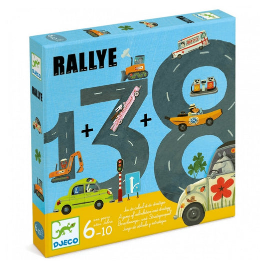 Djeco - Giochi di società Rallye - Matematica e divertimento - Le Coccole
