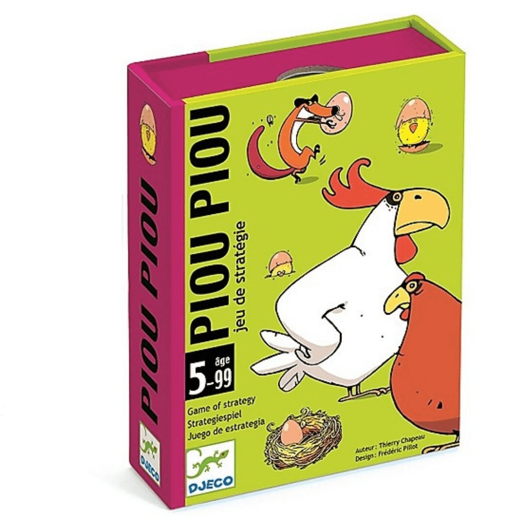 Djeco Gioco di carte - Piou Piou Fai l'uovo! - Le Coccole