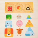 Djeco - Puzzle in Legno - Animabasic - Le Coccole